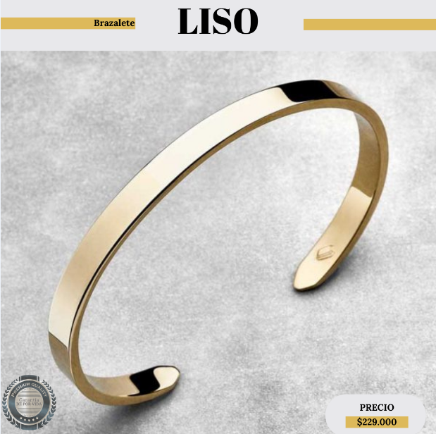 BRAZALETE LISO