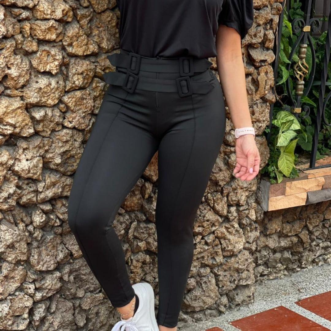 LEGGINS CORREAS FORRADAS