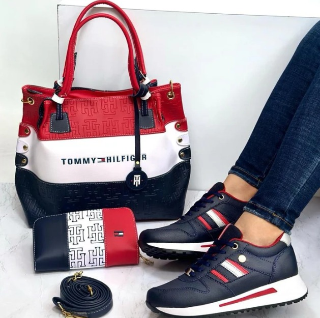 Bolso +Calzado+billetera Tommy Hilfiger
