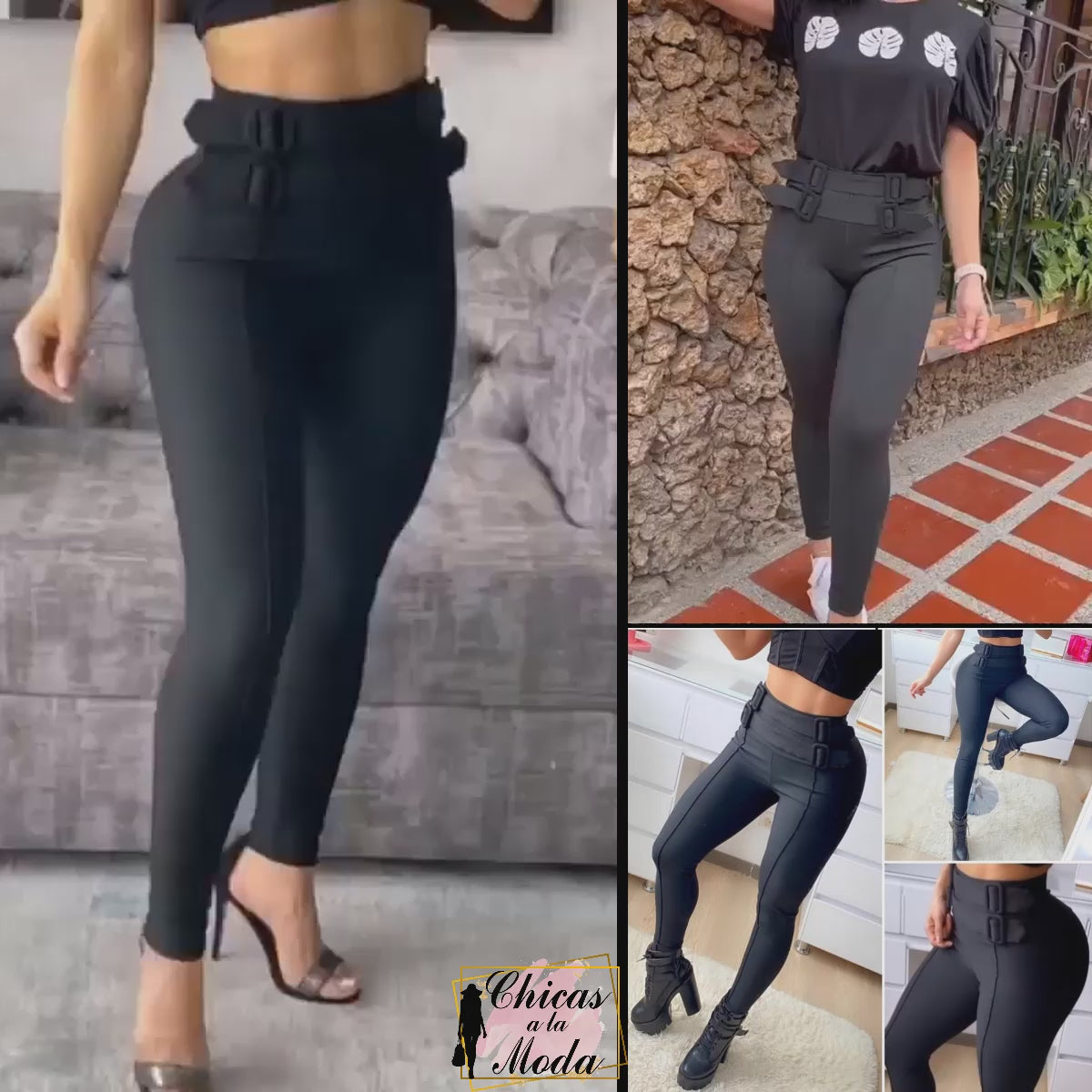 LEGGINS CORREAS FORRADAS